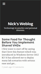 Mobile Screenshot of nickahawkins.com